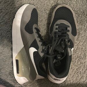 Nike Air Max Men's Black and Gray Sneakers